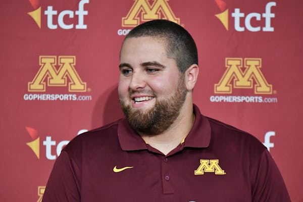 The Gophers will look to Jared Weyler to anchor the offensive line.