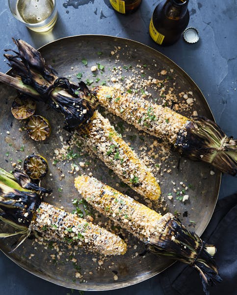 Mexican Street Corn from "Vegetables on Fire." Photo by Erin Kunkel