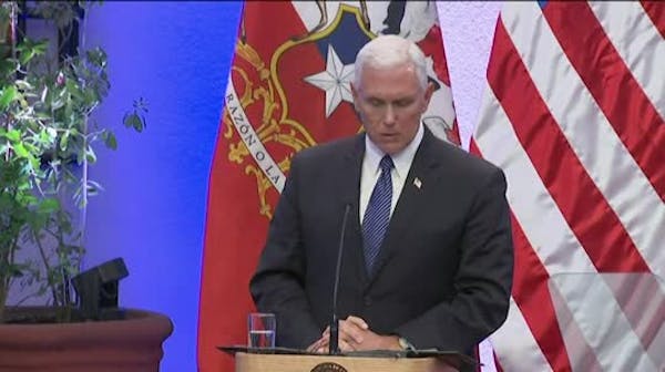 Pence: I stand with Trump on Charlottesville