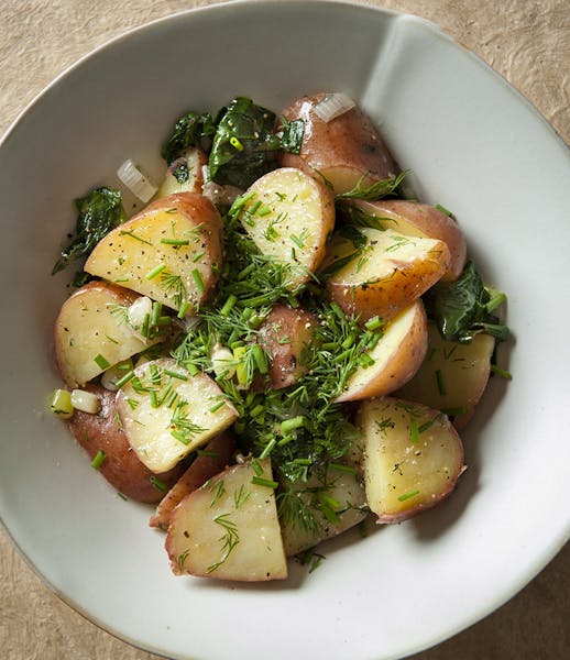 Potato Salad With Lemon and Dill Vinaigrette.