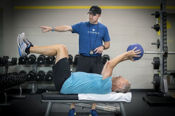 Trainer Ryan Walseth worked with Jeff Slocum at Fitspace in St. Louis Park. Walseth has fought volatile insurance rates.
