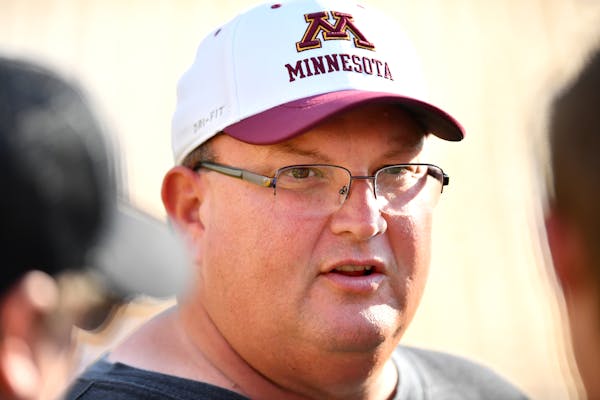 Tracy Claeys was fired from Minnesota after last season. (Star Tribune file photo by AARON LAVINSKY)