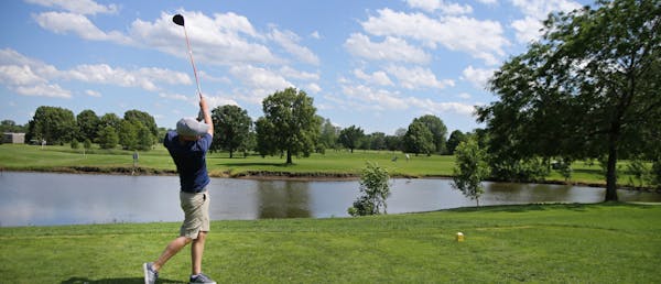 Ben Leach of Minneapolis, shown playing the Hiawatha Golf Course in June. The Minneapolis Park Board has voted to close the 18-hole course at the end 