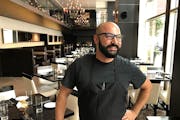 Chef Sameh Wadi at Seven Steakhouse in Minneapolis.