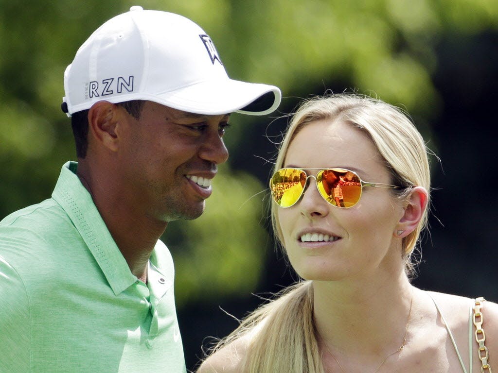 Nude lindsey vonn Tiger's Exes: