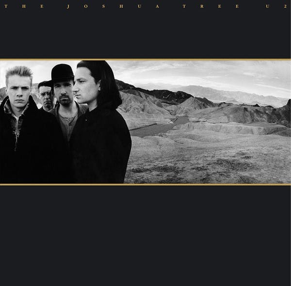 The cover of U2's "The Joshua Tree."