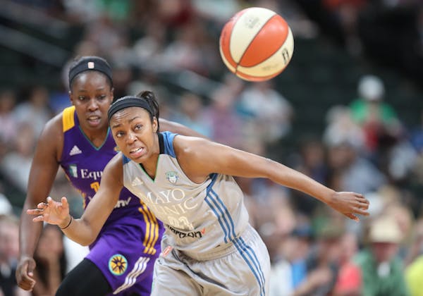 Lynx guard Renee Montgomery has started the past four games, replacing injured Lindsay Whalen. “She’s trying not to mess up,” Lynx coach Cheryl 