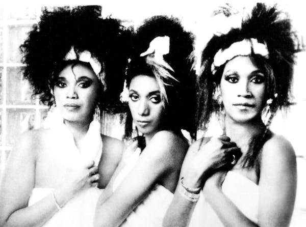 The Pointer Sisters in 1989.