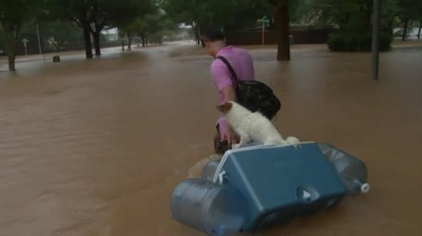 Texans come together in flooding rescue efforts
