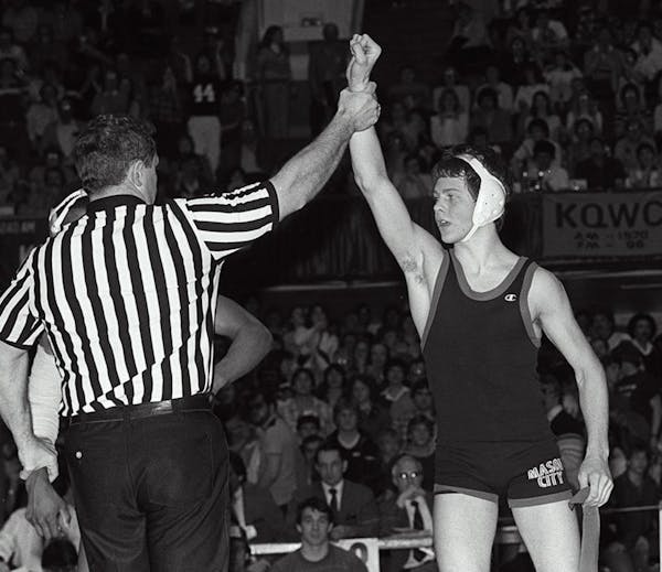 Former star wrestler Timothy Krieger, seen in 1982, is facing lawsuits by employees and investors after the bankruptcy of Aspirity Holdings.