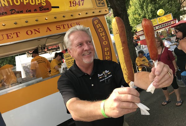 The Pronto Pups stand at the Minnesota State Fair.