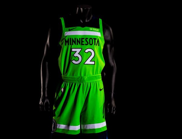 Neon green: Timberwolves unveil 'statement' jersey