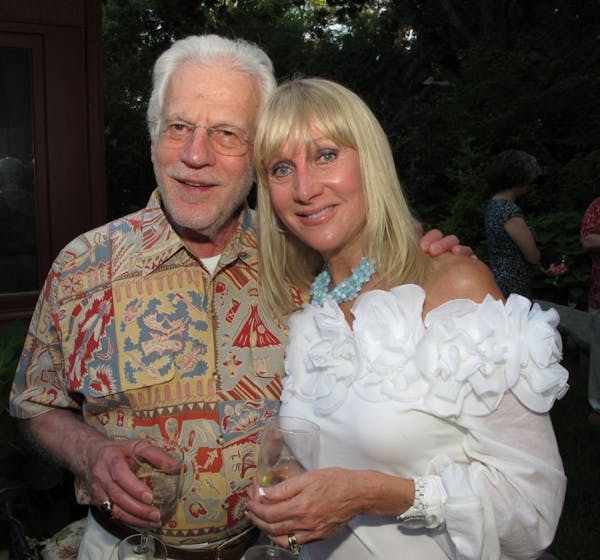 Ron and Kim Meshbesher in 2012. “It’s very important that we destigmatize” Alzheimer's disease, Kim Meshbesher said.