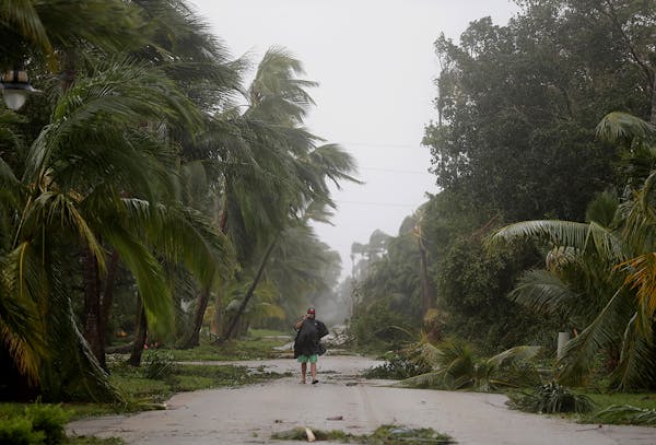 Naples, Fla. residents survey hurricane damage