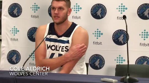 Wolves talk about training camp at media day