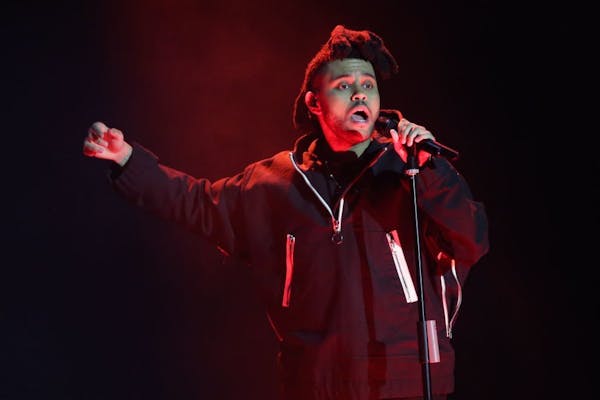 The Weeknd performs Sunday at Xcel Energy Center.