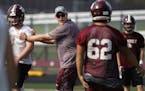 Head coach Ben Fuller runs the drills.]Upstart Irondale is undefeated and ranked after thre very lean seasons. Richard Tsong-Taatarii ï richard.tsong