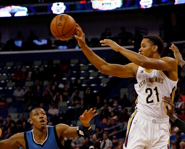 Anthony Brown’s NBA experience includes 40 games over two seasons, including nine with the Pelicans last year.