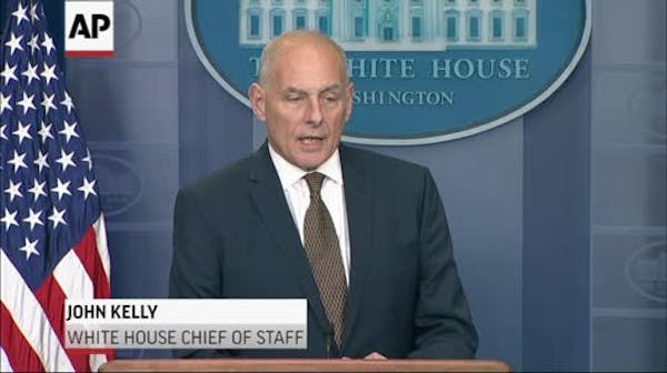 White House Chief of Staff John Kelly: 'I'm not quitting'