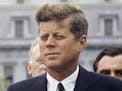 President John F. Kennedy, shown in April 1963. Today is the deadline for the National Archives to disclose the remaining files related to Kennedy's N