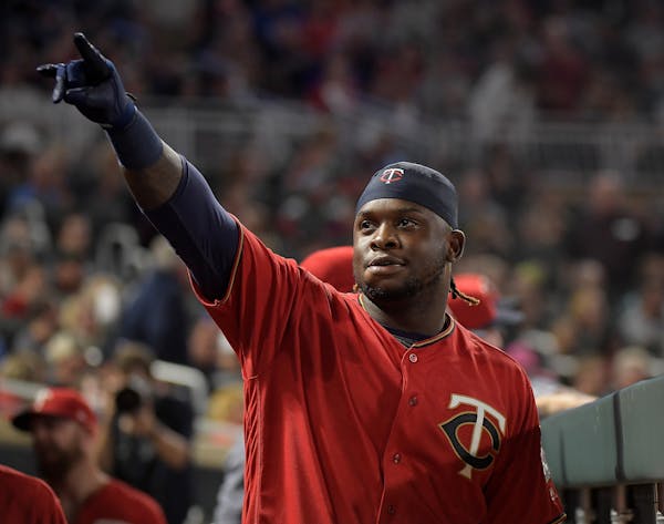 Miguel Sano has missed the past month because of a shin injury.