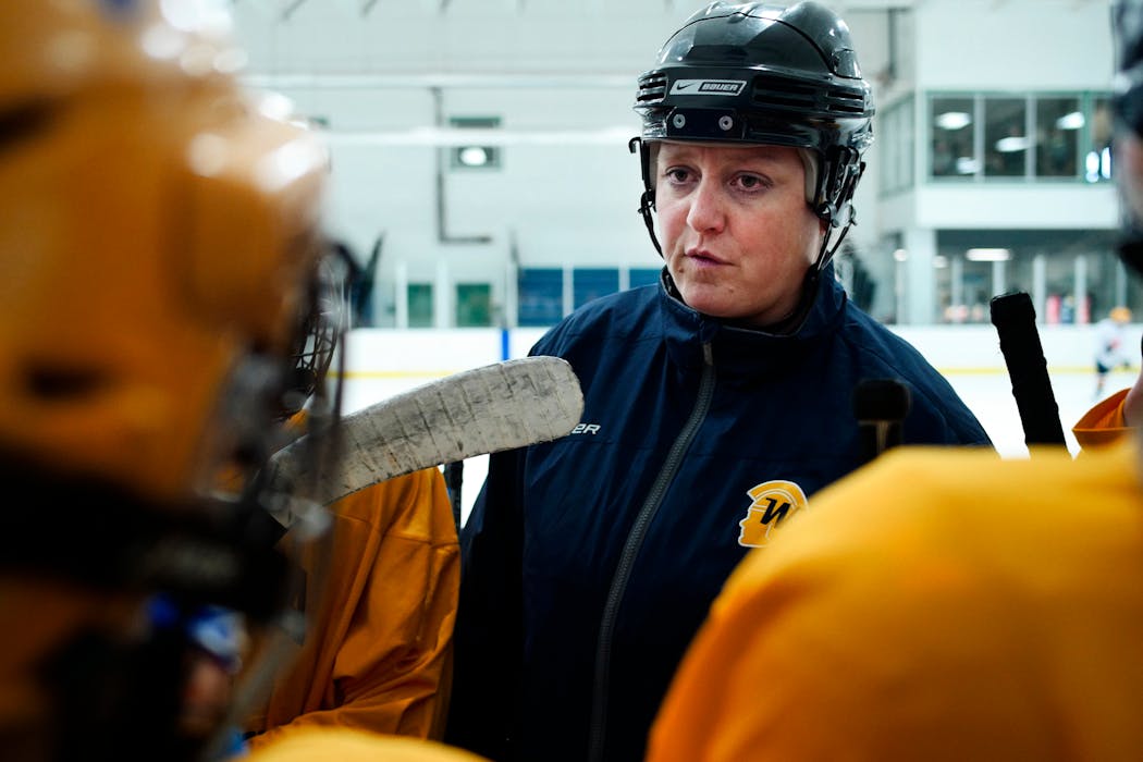 Jessica Christopherson, coach of the Wayzata girls' hockey team, said the biggest concern for today's coaches is the leverage held by parents.