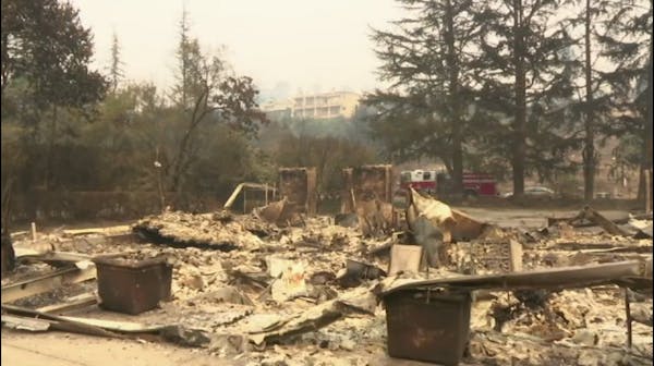 See the devastation from California wildfires