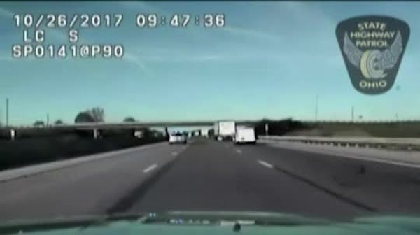 10-year-old leads Ohio troopers on car chase