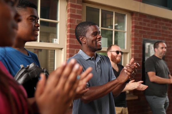 St. Paul mayoral candidate Melvin Carter, shown in September. In a letter dated Tuesday, the St. Paul Police Federation made note of two recent homici