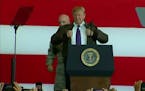 Trump addresses U.S. troops in Japan