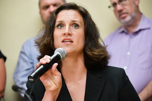 Minnesota DHS Commissioner Emily Piper, shown in July, called the federal government's approach to the states "incredibly frustrating."