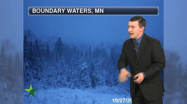 Afternoon forecast: Snow mixed with rain
