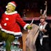 One of the season’s hottest tickets is “Dr. Seuss’s How the Grinch Stole Christmas” at the Children’s Theatre, with Reed Sigmund, left, and 