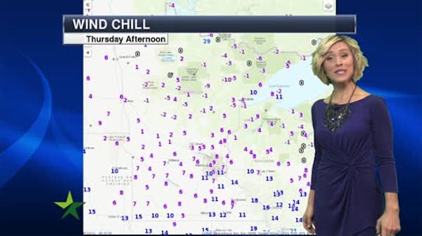 Evening forecast: Low of 11 makes for very cold night
