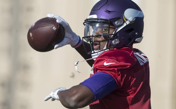 Vikings quarterback Teddy Bridgewater practiced Wednesday at Winter Park after he was activated by the team.