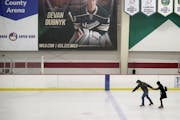 Skaters enjoyed the ice during an open skate at the National Sports Center's Ramsey County Arena inside the Schwan Super Rink in Blaine.