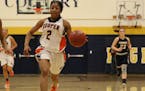 Cooper guard Aja Carter and the Hawks look to dethrone top-ranked DeLaSalle in nonconference girls' basketball action Saturday.