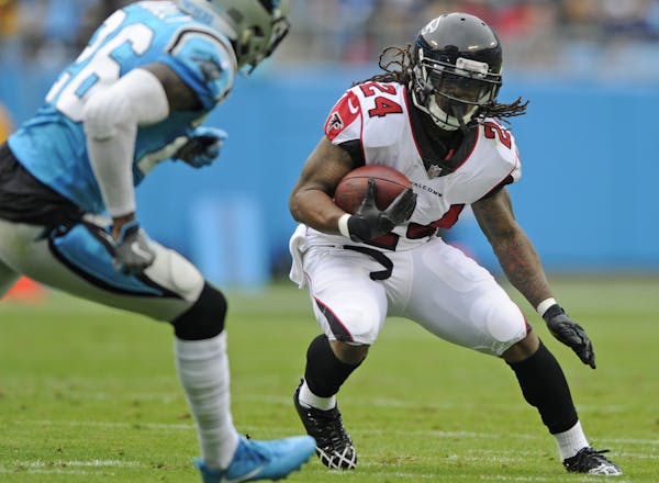 Devonta Freeman, part of Atlanta’s potent 1-2 punch at running back, is returning to action after being out with a concussion.