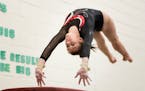 Lakeville North gymnast Delaney Gipp will be relied on to help get her Panthers past their crosstown rival, Lakeville South.