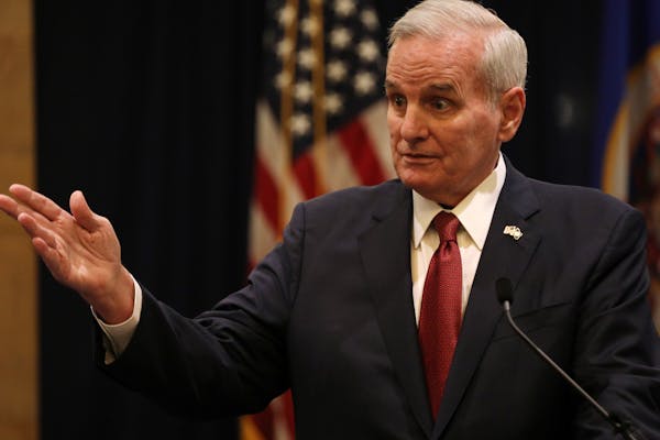 Gov. Mark Dayton pledged to make sure the state’s economy is in good shape before his departure.