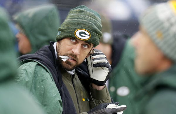 Aaron Rodgers won't be uniform for the Packers on Saturday night, and that's too bad for the Vikings.