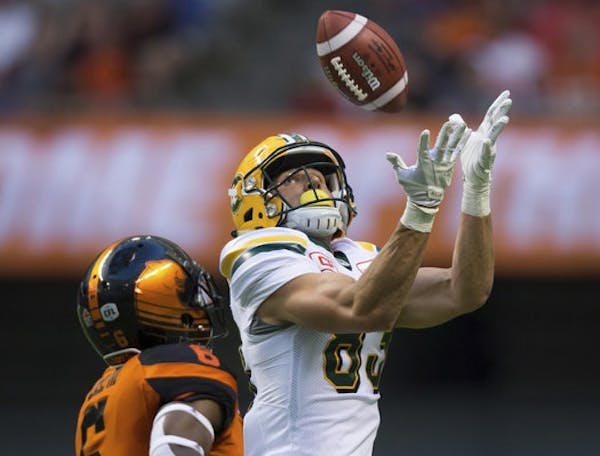 Vikings to sign CFL receiving leader, former in-state star Zylstra