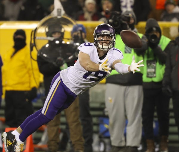 The Vikings’ Adam Thielen turned a rookie tryout camp into his first Pro Bowl selection this season.