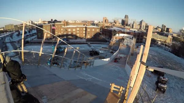 Timelapse: Watch Crashed Ice course come together