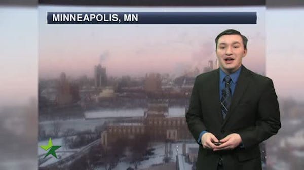 Afternoon forecast: Chance of snow tonight
