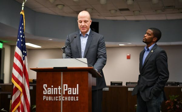 St. Paul schools Superintendent Joe Gothard and Mayor Melvin Carter, shown last month, got involved Saturday separately as talks with the teachers uni