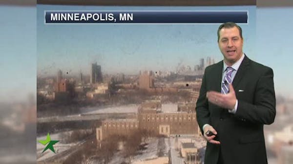 Afternoon forecast: Sunny, continued cold