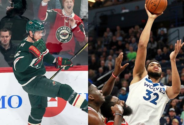 Get ready for mid-April home playoff chaos with Wild, Timberwolves