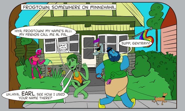 St. Paul's Frogtown neighborhood invited a local artist to turn its Small Area Plan into a graphic novel.