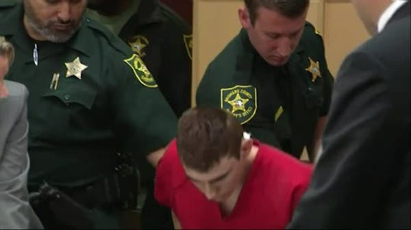 Florida school shooting suspect back in court